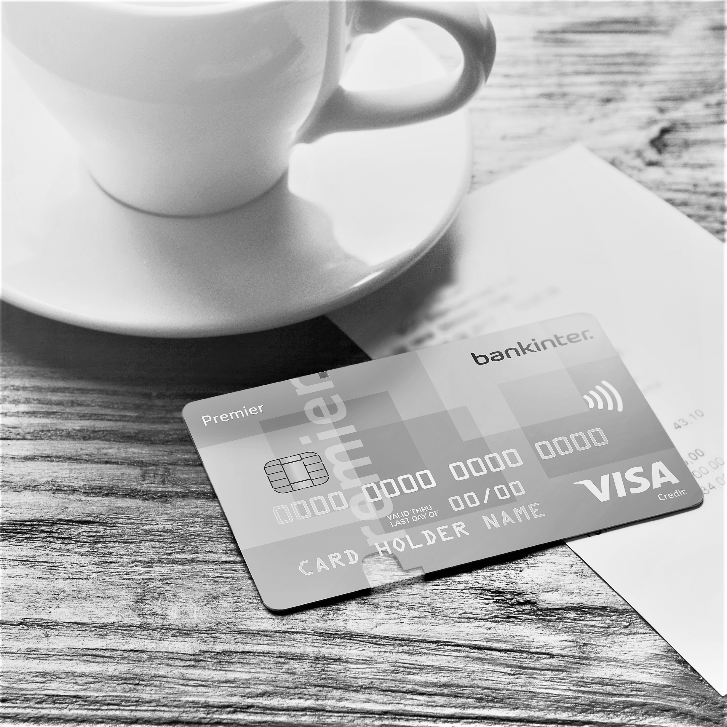 Imagem do cartão de crédito Bankinter Premier